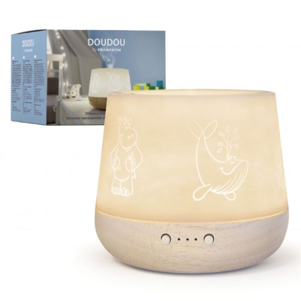 Pranarom Doudou diffuseur & veilleuse Bois hévéa