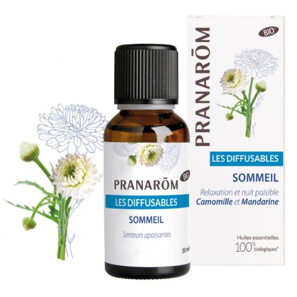 Pranarom Les Diffusables Sommeil Bio Fl 30 mL