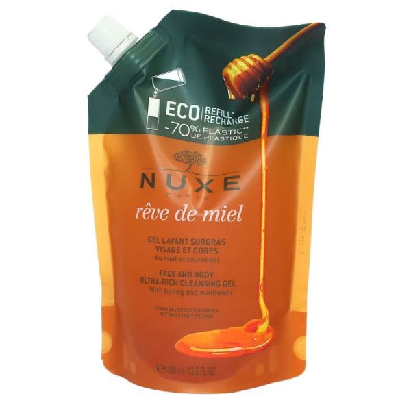 Nuxe Reve De Miel Rech Gel Lav Surg 400Ml