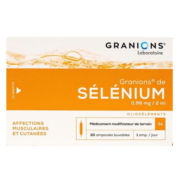 Granions Selenium Buv A.2Ml 30