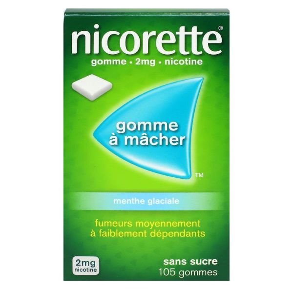 Nicorette Ment G.2Mg S/S Gm105