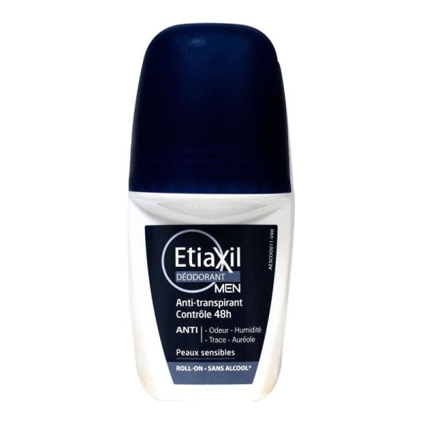 Etiaxil Roll-On Homme 72H 50Ml