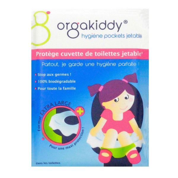 Orgakiddy Prot-Cuv Toilettes Pochette/10