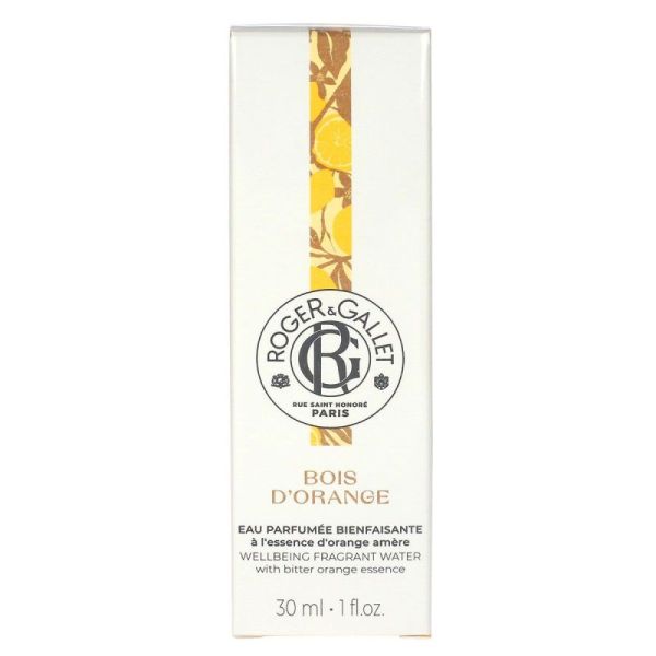 Roger Gallet Eau Parfum Bienfaisante Bois Orange Fl30mL