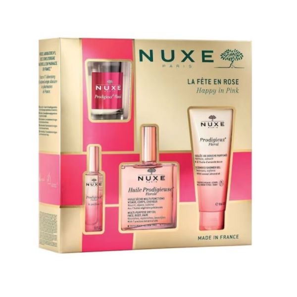 Nuxe Coffret de noël La Fête en Rose Prodigieux® Floral