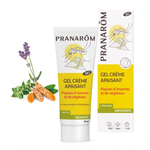 Pranarom Aromapic Gel Crème Apaisant Bio 40 mL