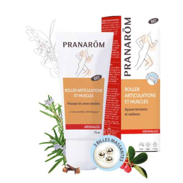 Pranarom Aromalgic Roller Articulations et muscles Bio 75mL