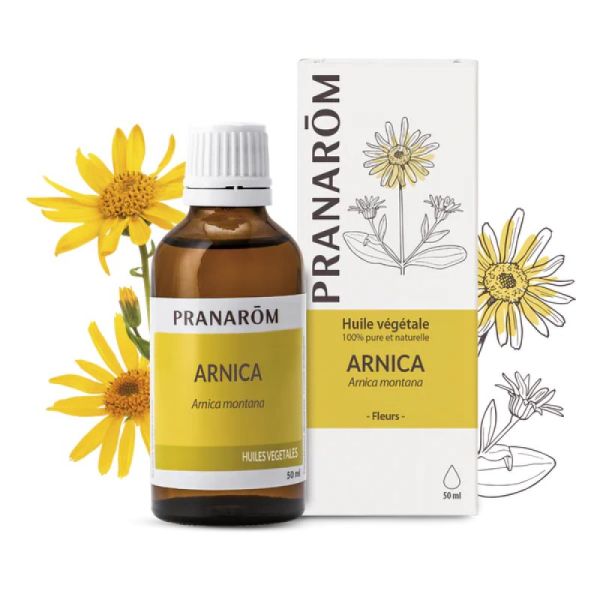 Pranarom Huile végétale Arnica Fl 50 mL