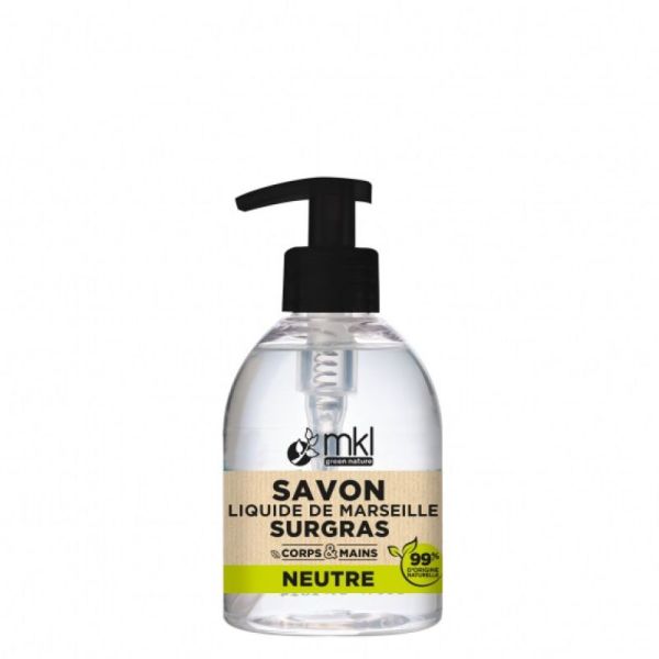 Mkl Savon Liquide Marseille Neutre Surgras 300mL