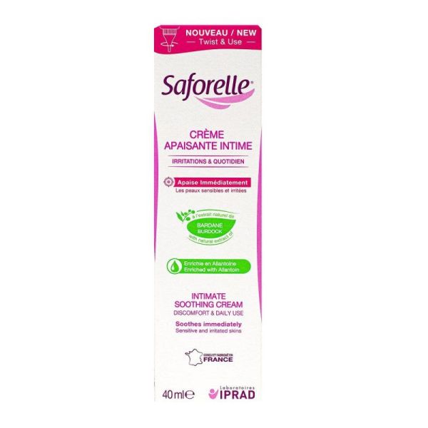 Saforelle Creme Apaisante 40Ml