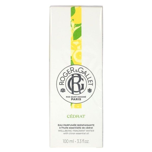 Roger Gallet Eau Parfum Bienfaisante Cedrat Fl100mL