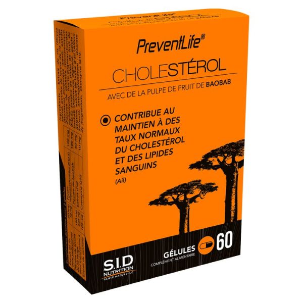 Sidn Cholestérol 60 Gélules