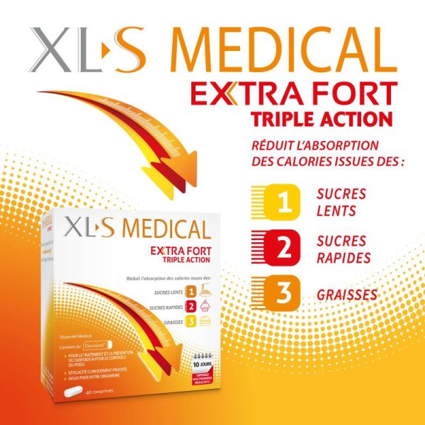 Xl-S Medical Extra Fort 40 Comprimes